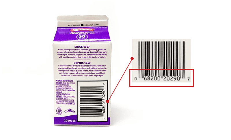 Barcode example